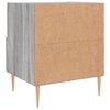 vidaXL Bedside Cabinet Grey Sonoma 40x35x47.5 cm Engineered Wood