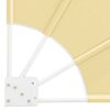 vidaXL Balcony Privacy Screen Sand 140 x 140 cm Polyester