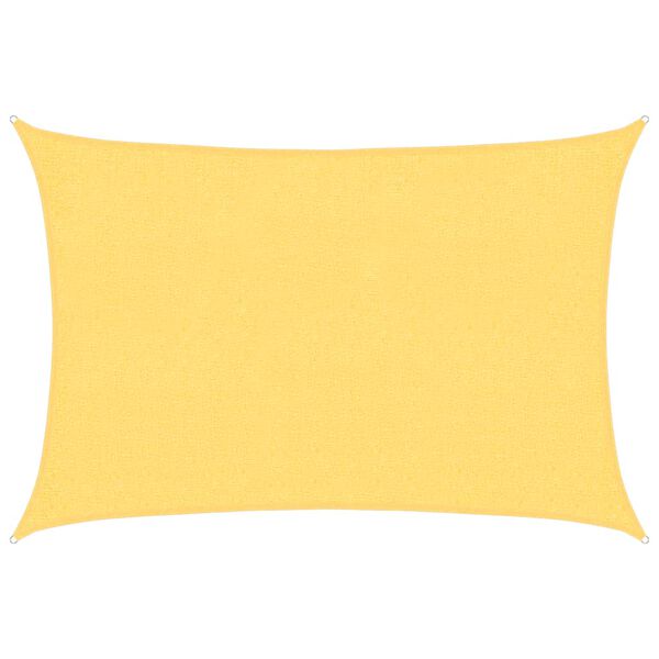 vidaXL Sunshade Sail 160 g/m² Beige 2x3 m HDPE