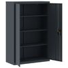 vidaXL File Cabinet Anthracite 90x40x180 cm Steel