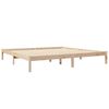 vidaXL Bookcase Bed without Mattress 180x200 cm Solid Wood Pine