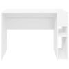 vidaXL Desk White 109 x 50 x 78 cm Engineered Wood