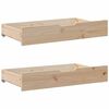 vidaXL Bed Frame without Mattress 140x200 cm Solid Wood Pine