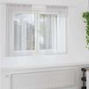 vidaXL Voile Curtain 2 pcs Light Grey 140 x 140 cm Polyester