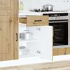 vidaXL Kitchen Base Cabinet Kalmar Artisan Oak Engineered Wood