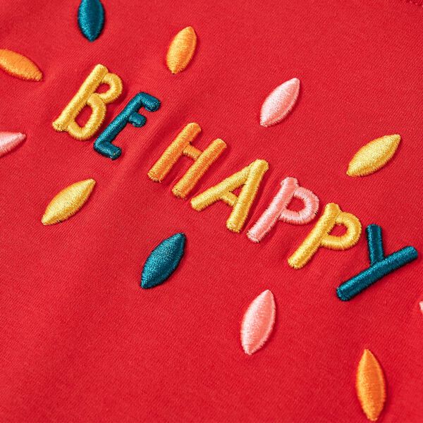 Kids' T-shirt with Long Sleeves Red 116