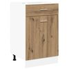 vidaXL Drawer Bottom Cabinet Lyon Artisan Oak 40x46x81.5 cm Engineered Wood