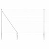 vidaXL Welded Wire Fence with Spikes 10 x 1.6 m (W x H)