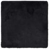 vidaXL Shaggy Rug High Pile NAVARRA Black 160x160 cm Polyester