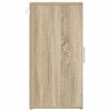 vidaXL Shoe Cabinet Sonoma Oak 32x35x70 cm Engineered Wood
