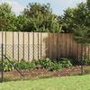 vidaXL Chain Link Fence Anthracite 1x25 m