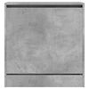 vidaXL Shoe Cabinet Concrete Grey 60x34x63.5 cm Engineered Wood