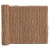 vidaXL Brushwood Fence Brown 400 x 150 cm Brushwood