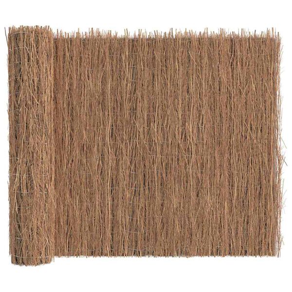 vidaXL Brushwood Fence Brown 400 x 150 cm Brushwood