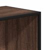 vidaXL Book Cabinet Brown Oak 40x35x107.5 cm Engineered Wood