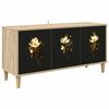 vidaXL TV Cabinet BREMEN 102 x 33 x 50 cm Sonoma Engineered Wood