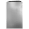 vidaXL Corner Planter Silver 30 x 30 x 50 cm Galvanised steel