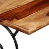 vidaXL Console Table Solid Acacia Wood 100x40x75 cm