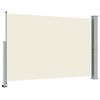 vidaXL Patio Retractable Side Awning 160 x 300 cm Cream