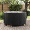 vidaXL Outdoor Furniture Cover Black 182 x 182 x 85 cm 420D fabric