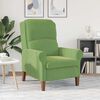 vidaXL Armchair Light green 76 x 94 x 102 cm Velvet