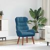 vidaXL Armchair Blue 69 x 74 x 93 cm Velvet