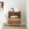 vidaXL Bedside Table Brown 40 x 35 x 47.5 cm Engineered Wood