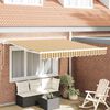 vidaXL Awning Retractable Multicolour 300 x 250 x 165 cm Polyester