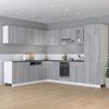vidaXL Drawer Bottom Cabinet Lyon Grey Sonoma 30x46x81.5 cm Engineered Wood
