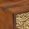 vidaXL Bedside Cabinet with Door Honey Brown 40 x 33 x 46 cm