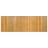 vidaXL Rug Rectangular Nature 100x300 cm Bamboo