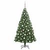 vidaXL Artificial Christmas Tree with 300 LEDs with Stand Green 180 cm