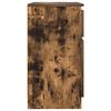 vidaXL Sideboard with Drawer Smoked Oak 71x35x65 cm Engineered Wood