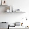 vidaXL Floating Wall Shelf Concrete Grey 90x23.5x3.8 cm MDF