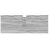 vidaXL Bathroom Basin Cabinet with Drawers Grey Sonoma 90x34.5x60 cm