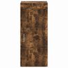vidaXL Bathroom Wall Cabinet TULUM Smoked Oak 37 x 24.5 x 86 cm