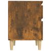 vidaXL Bedside Cabinets 2 pcs Smoked Oak 40x35x50 cm