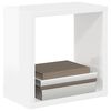 vidaXL Wall Cube Shelves 6 pcs High Gloss White 26x15x26 cm