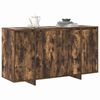 vidaXL Sideboard Smoked Oak 135 x 41 x 75 cm Engineered Wood