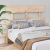 vidaXL Bed Headboard 144x3x81 cm Solid Wood Pine