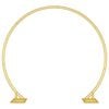 vidaXL Wedding Arch Gold 220 x 45 x 200 cm Steel