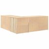 vidaXL Corner Cabinet Sonoma Oak 200x40x45 cm Engineered Wood