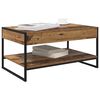 vidaXL Coffee Table Old Wood 80 x 50 x 40 cm Engineered Wood