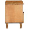 vidaXL Bedside Cabinet Light Brown 40 x 33 x 46 cm Solid Acacia wood
