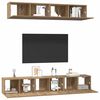vidaXL TV Cabinet Set Wall-mounted 5 pcs Artisan Oak Engineered Wood