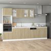 vidaXL Hanging Cabinet Lyon Sonoma Oak 29.5x31x60 cm Engineered Wood