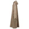 vidaXL Blanket Hoodie Camel L Flannel