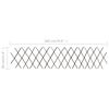 vidaXL Willow Trellis Fences 5 pcs 180x30 cm