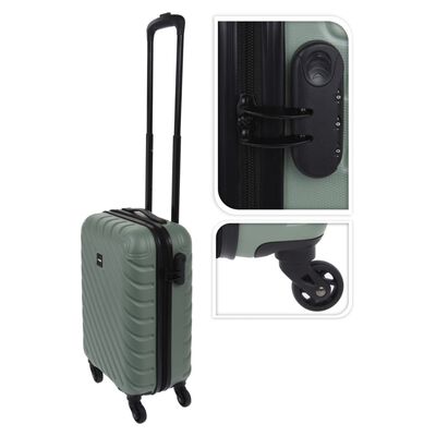 ProWorld Suitcase Diamond Design 28 L Green