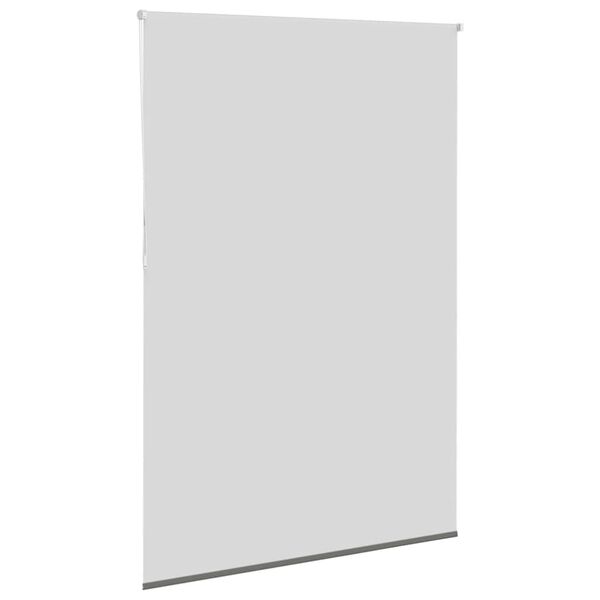 vidaXL Roller Blind Blackout Grey 160x230 cm Fabric Width 156.6 cm Polyester